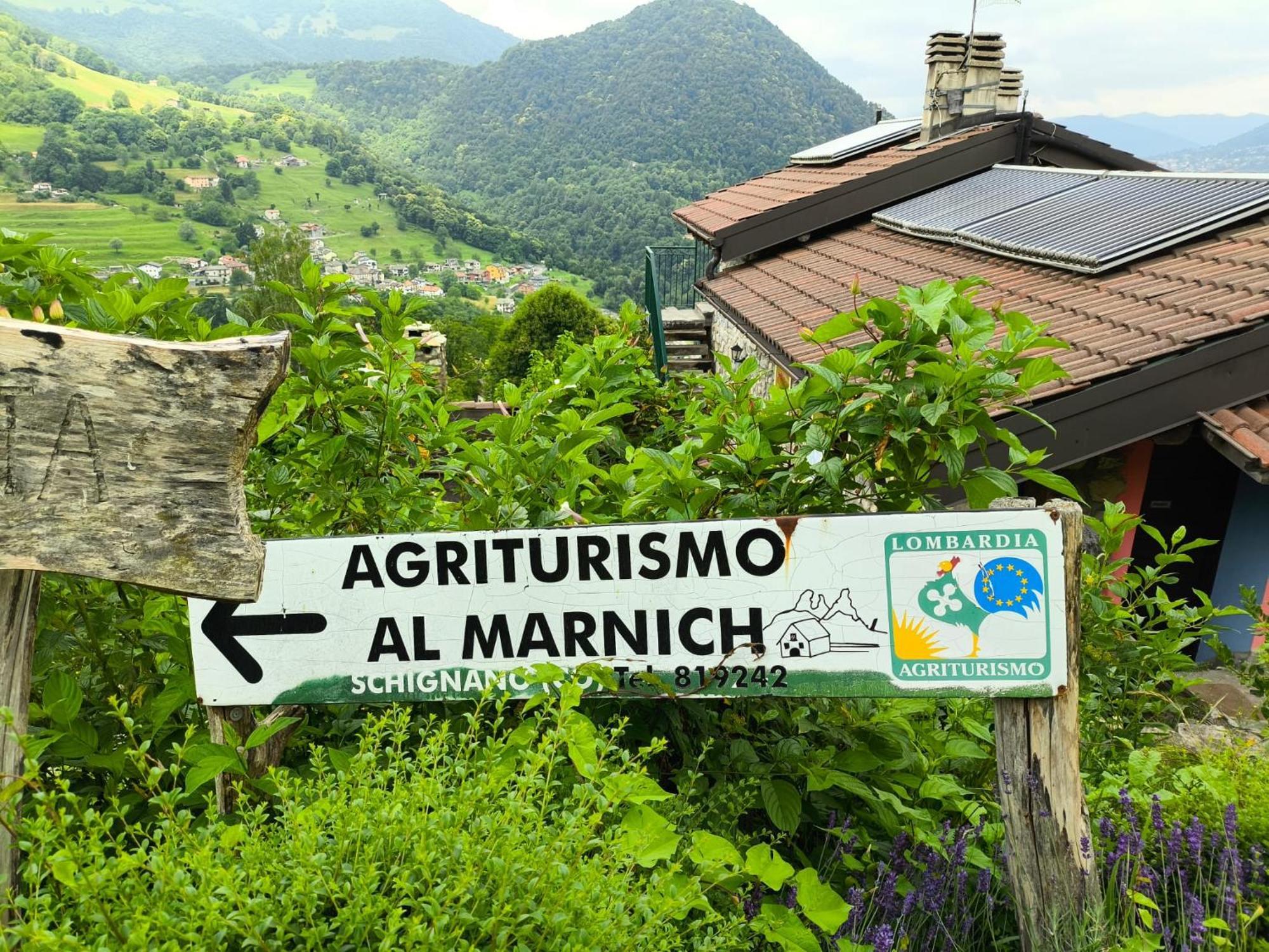 Agriturismo Al Marnich Schignano  Εξωτερικό φωτογραφία